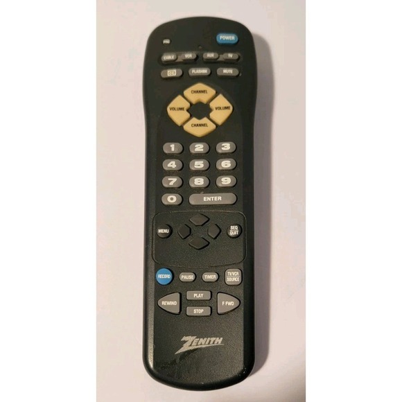 Zenith MBR3445 124-212-01 TV Remote Control Cable VCR TV - Picture 3 of 7
